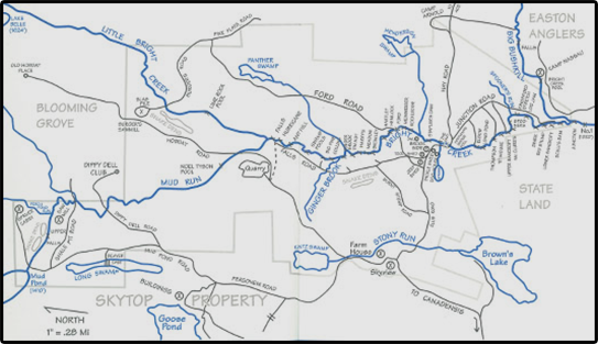 Bright Creek Property Map